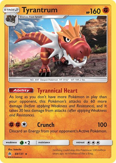 Tyrantrum 69 — Forbidden Light