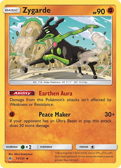 Zygarde (71) 71 — Forbidden Light