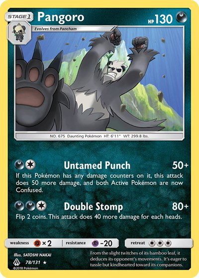 Pangoro 78 — Forbidden Light
