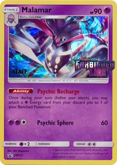 Malamar (Staff Prerelease) SM117 — Sun & Moon Promo