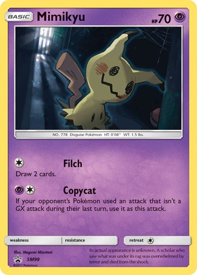 Mimikyu SM99 — Sun & Moon Promo