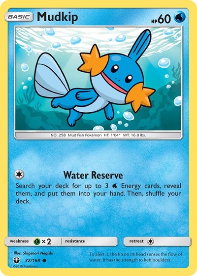 Mudkip (32) 32 — Celestial Storm