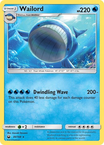 Wailord 40 — Celestial Storm