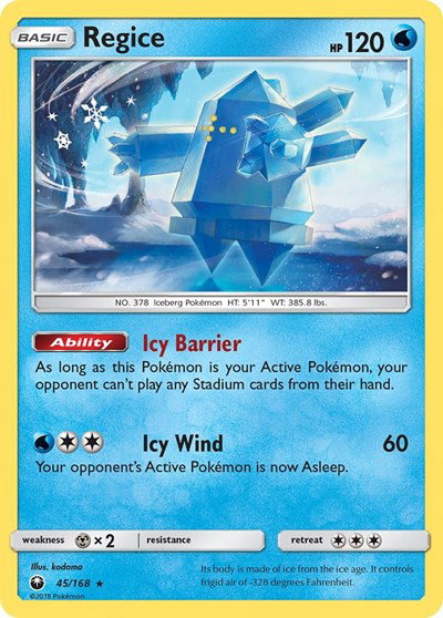 Regice 45 — Celestial Storm