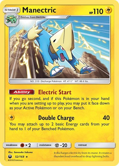 Manectric 52 — Celestial Storm