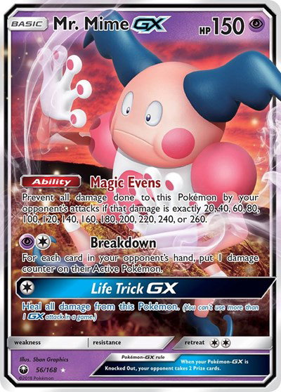 Mr. Mime GX 56 — Celestial Storm