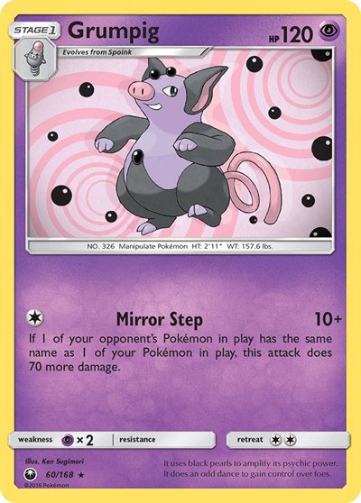Grumpig 60 — Celestial Storm