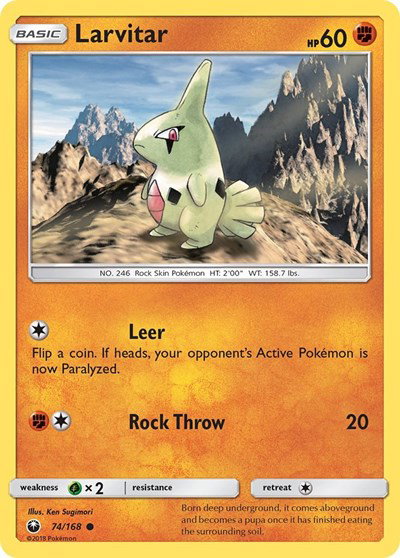 Larvitar 74 — Celestial Storm