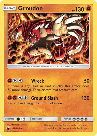 Groudon 81 — Celestial Storm