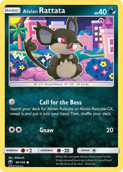 Alolan Rattata 84 — Celestial Storm