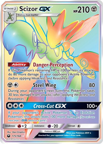 Scizor GX (Secret) 175 — Celestial Storm