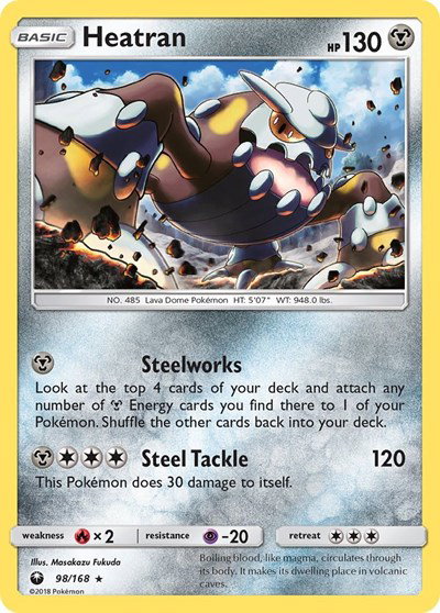 Heatran 98 — Celestial Storm