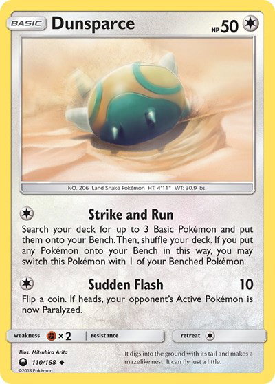 Dunsparce 110 — Celestial Storm