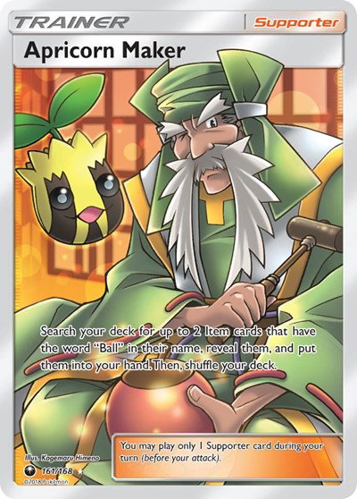Apricorn Maker (Full Art) 161 — Celestial Storm
