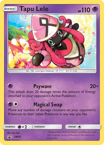 Tapu Lele SM45 — Sun & Moon Promo