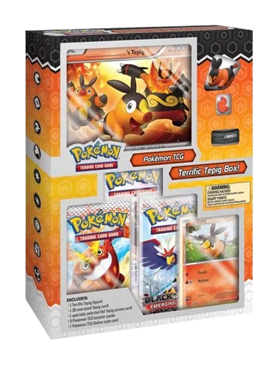 Starter Figure Boxes: Terrific Tepig Box