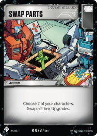 Transformers TCG Wave 1 Swap Parts 73