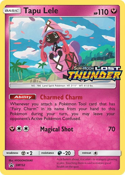 Tapu Lele (Prerelease) SM152 — Sun & Moon Promo