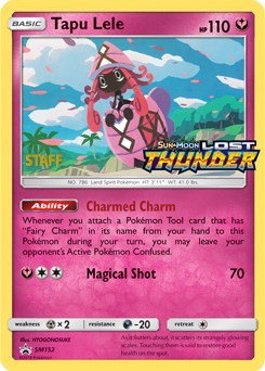 Tapu Lele (Staff Prerelease) SM152 — Sun & Moon Promo