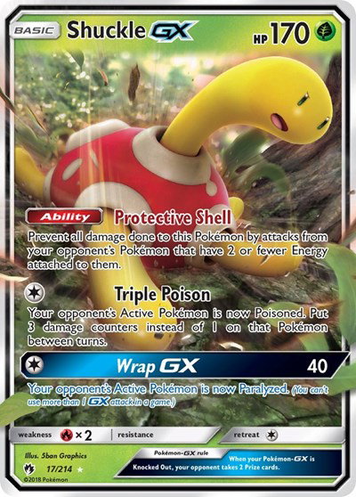Shuckle GX 17 — Lost Thunder