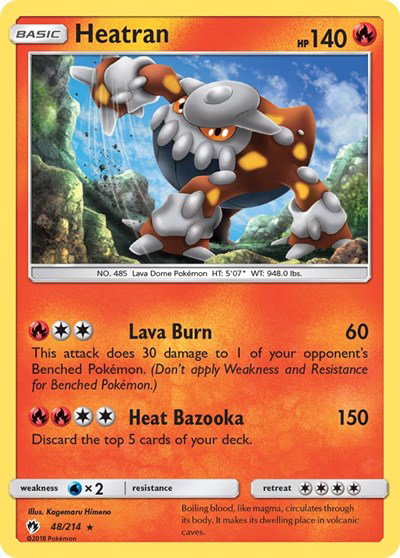 Heatran 48 — Lost Thunder