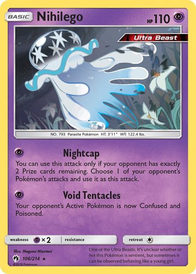 Nihilego 106 — Lost Thunder