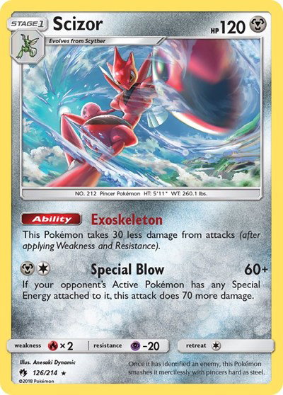 Scizor 126 — Lost Thunder
