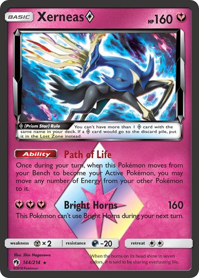 Xerneas Prism Star 144 — Lost Thunder