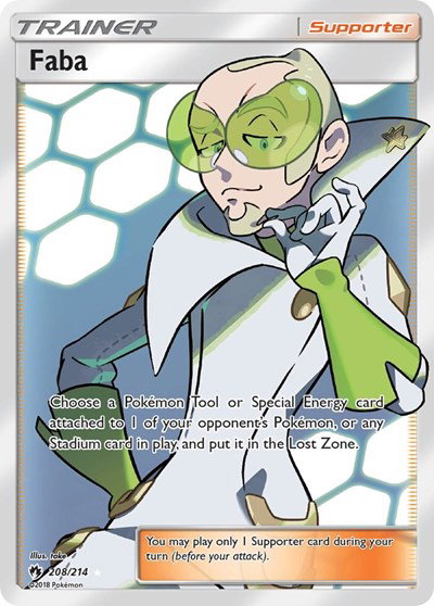 Faba (Full Art) 208 — Lost Thunder