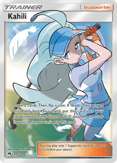 Kahili (Full Art) 210 — Lost Thunder