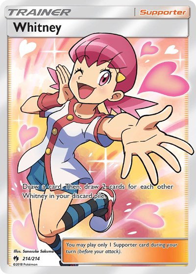 Whitney (Full Art) 214 — Lost Thunder