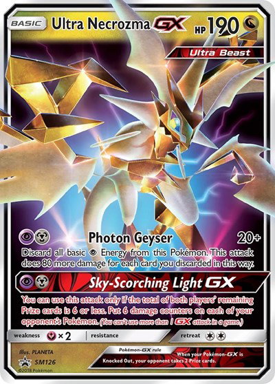 Ultra Necrozma GX SM126 — Sun & Moon Promo