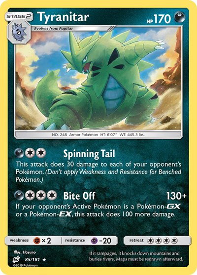 Tyranitar 85 — Team Up