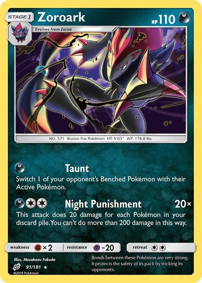 Zoroark 91 — Team Up