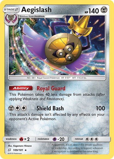 Aegislash 109 — Team Up