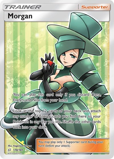 Morgan (Full Art) 178 — Team Up