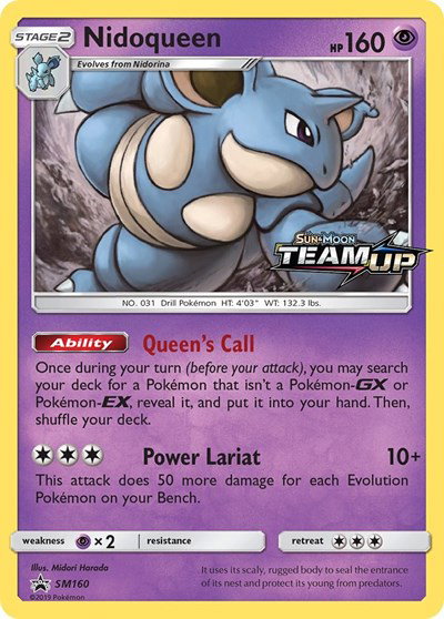 Nidoqueen (Prerelease) SM160 — Sun & Moon Promo
