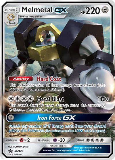 Melmetal GX SM178 — Sun & Moon Promo