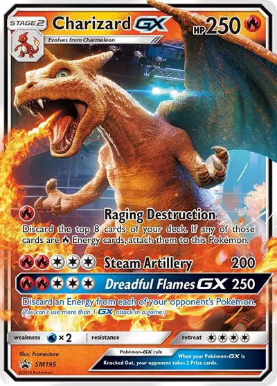 Charizard GX SM195