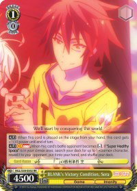 No Game No Life - Weiss Schwarz Card List and Prices