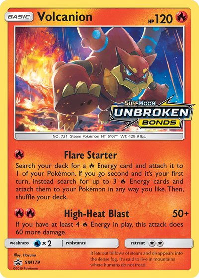 Volcanion (Prerelease) SM179 — Sun & Moon Promo