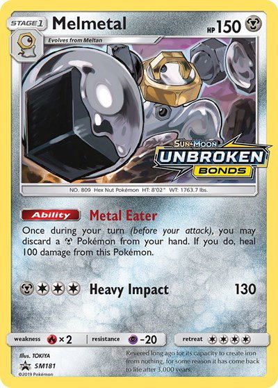 Melmetal (Prerelease) SM181 — Sun & Moon Promo