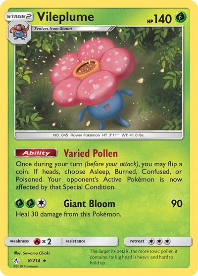 Vileplume 8 — Unbroken Bonds