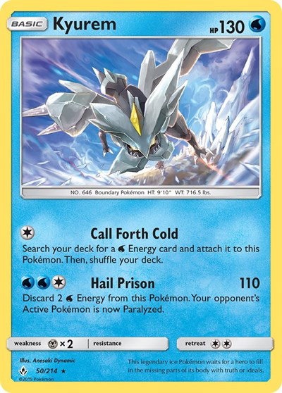 Kyurem 50 — Unbroken Bonds