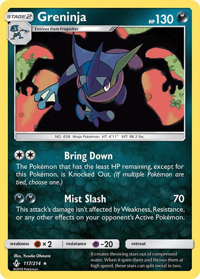 Greninja 117 — Unbroken Bonds