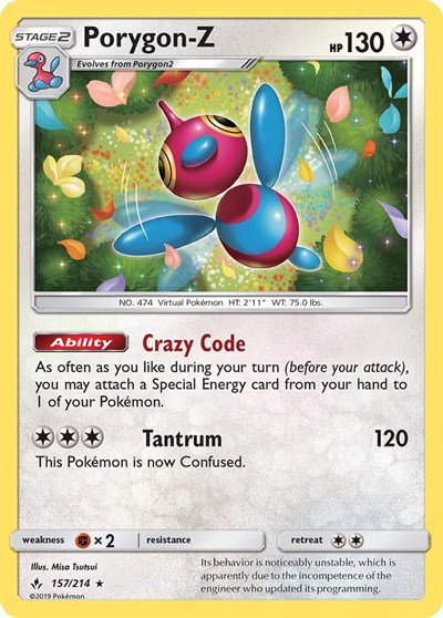 Porygon-Z 157 — Unbroken Bonds