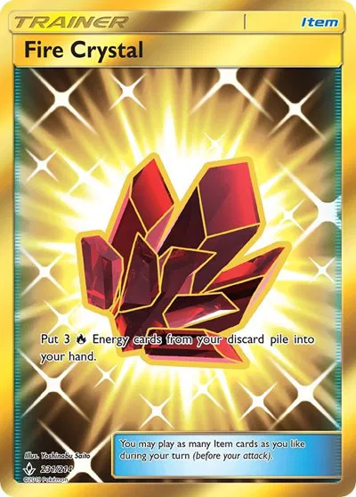 Fire Crystal (Secret) - 231 - Unbroken Bonds Pokemon - Collectr Fire Crystal (Secret) - 231 - Unbroken Bonds Pokemon - Collectr
