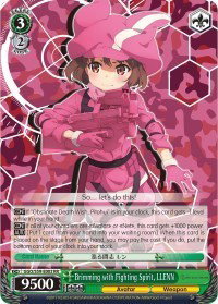 Brimming with Fighting Spirit, LLENN 