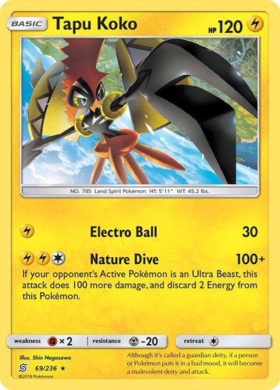 Tapu Koko 69/236 — Unified Minds