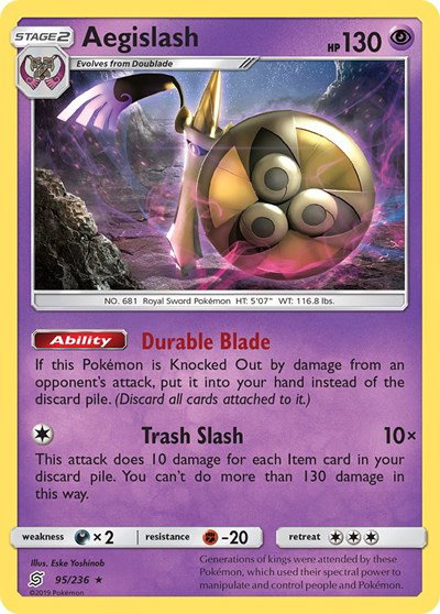 Aegislash 95/236 — Unified Minds